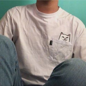 RIPNDIP WHITE TEE